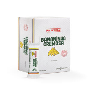 Display Bananinha Tradicional Branca 24X30G