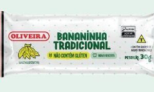 Bananinha Tradicional Branca 145X30G