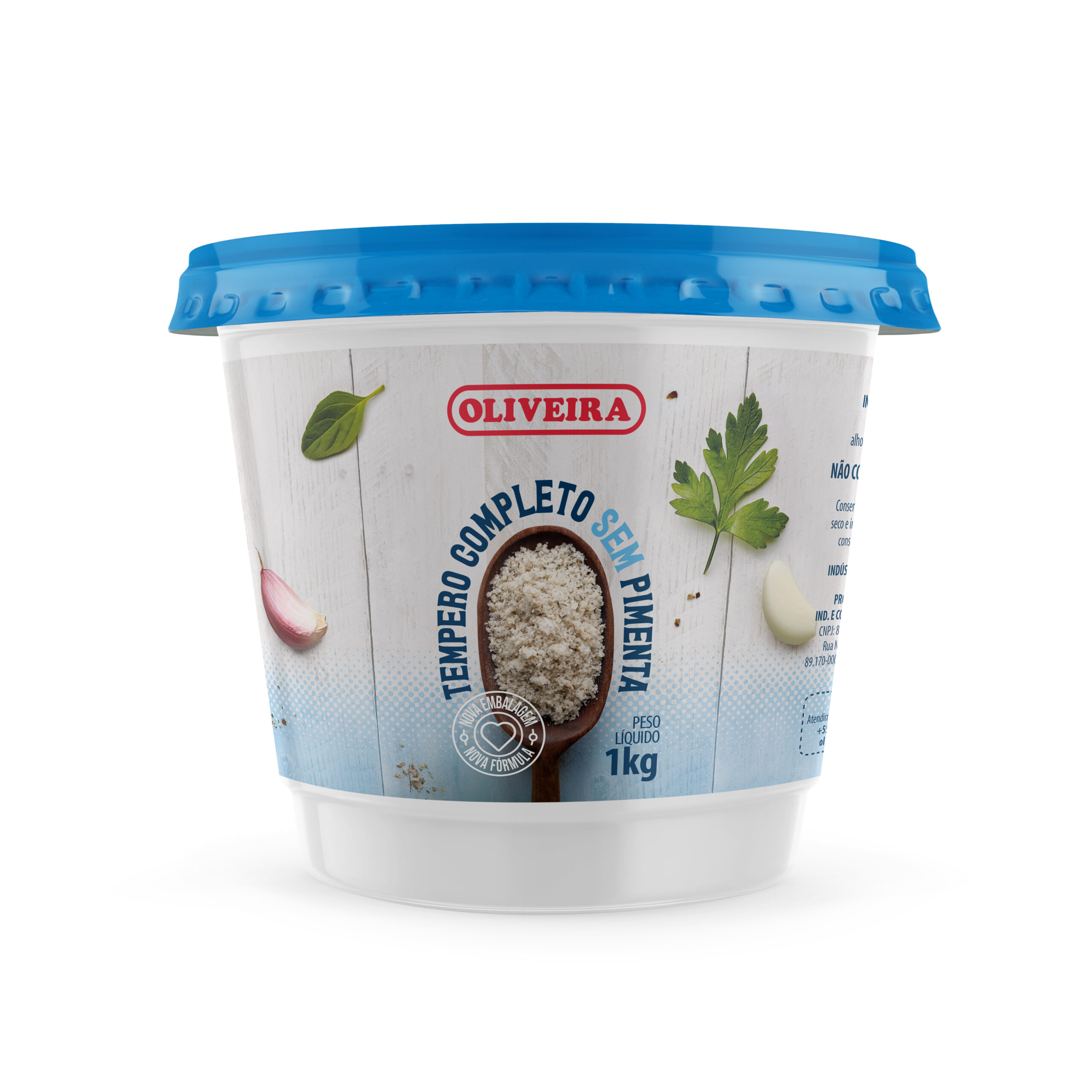 Tempero Completo sem Pimenta 12X1KG