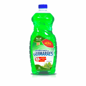 Desinfetante Capim Limão (VERDE) Guimarães 6X2L