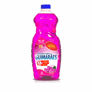 Desinfetante Floral (ROSA) Guimarães 6X2L