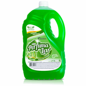 Limpador Perfumado Bamboo (VERDE) Guimarães 4X5L