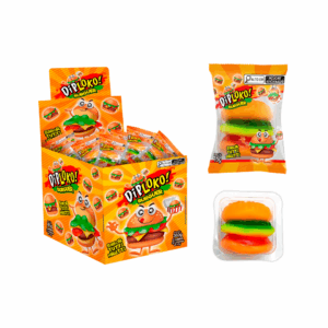 Dip Loko Booom Burguer Gummy Danilla 24X15G