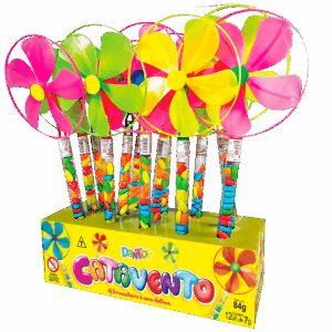 Confeito Frutinha Catavento Danilla 12X7G