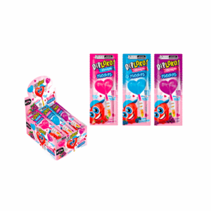 Dip Loko Neon Coração Morango, Uva e Blueberry Danilla 30X10G