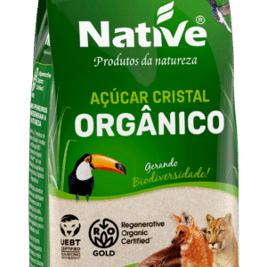 ACUCAR CRISTAL CLARO ORGANICO 12X1KG