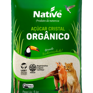 ACUCAR CRISTAL CLARO ORGANICO 6X5KG