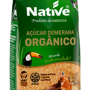 ACUCAR CRISTAL DEMERARA ORGANICO 12X1KG