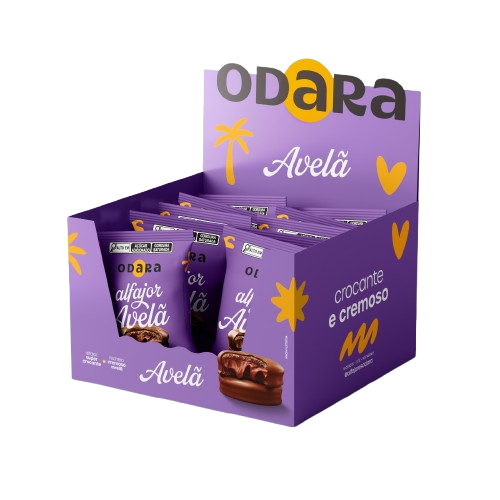 ALFAJOR CROCANTE AVELA DISPLAY 12x40G