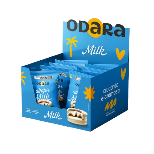 ALFAJOR CROCANTE MILK DISPLAY 12X40G